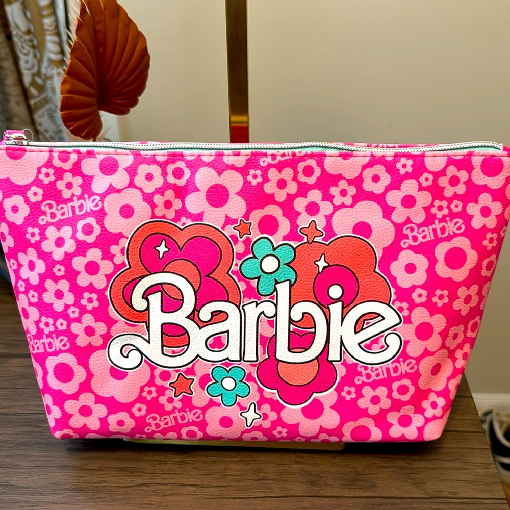 BNWT Large Barbie Cosmetic Bag